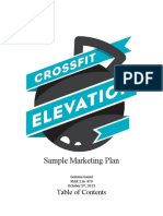 Marketing Plan With Executive Summary Example