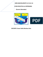 Plan de Area de Ingles - Bachillerato-6,7,10, y 11 (Periodos 1,2,3,4)