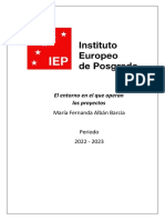 Caso Práctico Unidad 1 El Entorno en El Que Operan Los Proyectos