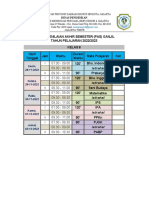 Jadwal PAS Kls 8