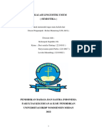 MAKALAH LINGUISTIK UMUM Kel 10 (Sepuluh)