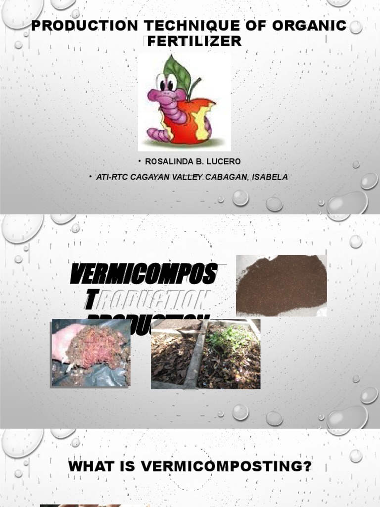 Organic Fertilizer Production Techniques | PDF | Fertilizer | Soil
