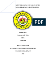 Analisis Sarana Penyelamatan Diri Dalam Sistem Manajemen Tanggap Darurat Pada Pt. Korindo