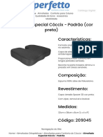 Almofada Coccix - 209045 - Produtos Perfetto