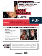 Masterclass Jose Posada