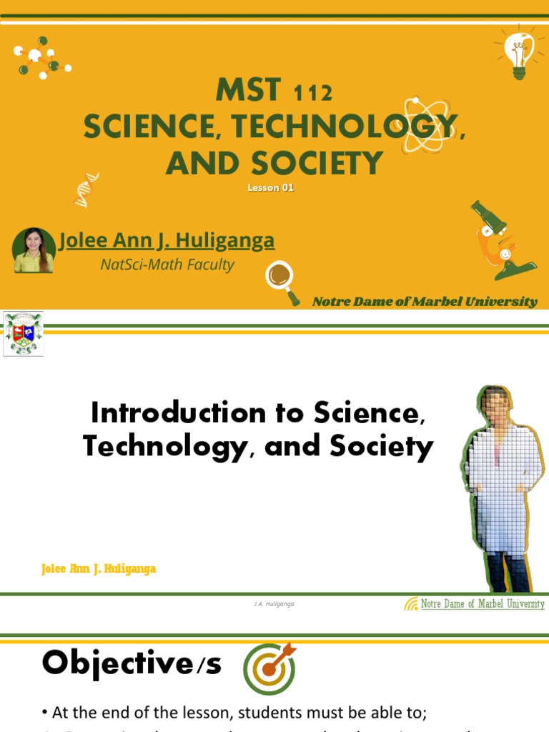 Lesson+1 Introduction+to+STS | PDF | Science | Society