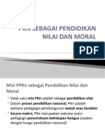 PPKN Sebagai Pendidikan Nilai