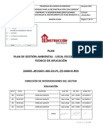 Plan de Gestión Ambiental - Local Escolar Colegio