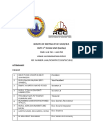 RCC 2020/2021 Meeting Minutes