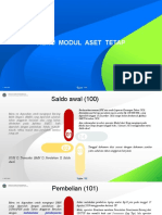 Menu Modul Aset Tetap