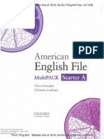 American English File Starter Multipack A