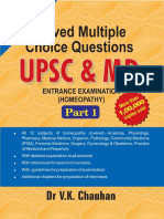 Upsc & MD Entrance Examination - Chauhan VK