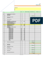 Bill of Quantity Pekerjaan Arsitektur