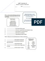 ENG2D Unit 2 Activity 12 guide