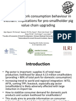 Household Pork Consumption Behaviour Vietnam