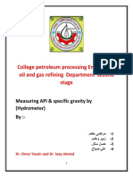 College Petroleum Processing Engineering Oil and Gas Refining Department Second Stage