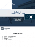 Capitulo 1 Teoria de La Administración 2do Semestre