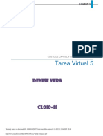 Tarea Virtual 5 Finanzas PDF
