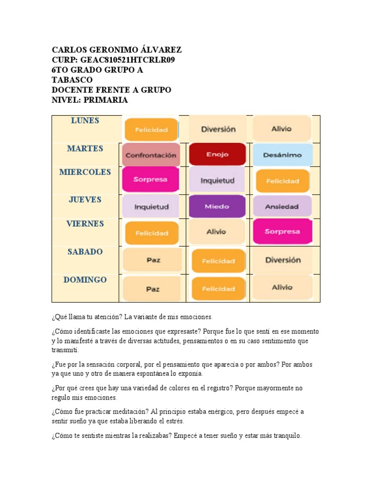 Estrategias para una Vida Saludable | PDF | Pensamiento | Las emociones