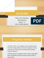 Powerpoint Teks Anekdot Kelas XIPS2