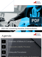 Anti-Bribery & Corruption (Abc) : 2020 Abc Elearning Modules (Intermediaries)