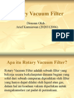 VACUUM FILTER ROTARY