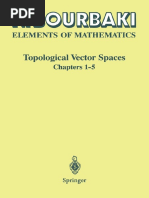 Topological Vector Spaces, Chapters 1-5 - Nicolas Bourbaki