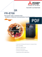 Mitsubishi Electric - Factory Automation (FA) - FREQROL - FR-E700 Series - Catalog