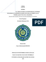 4A PGSD - Safinatunnajah - 2001025163 - UAS ASP Artikel Individu