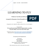 Learning To Fly - Elliot Langford Arrangement