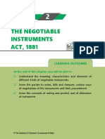 Chapter 2 - The Negotiable Instruments Act, 1881