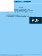 Seatwork Data Analysis