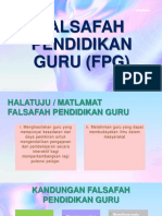 FALSAFAH PENDIDIKAN GURU (FPG)