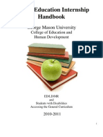 Special Education Internship Handbook