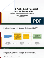 Integrated Public Land Transport System Approval