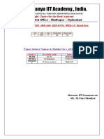 03-01-21 - Jr.C-120 - JEE-Adv - (2016-P1) - WTA-13 - Final Key