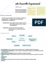 Desarrollo Organizacional