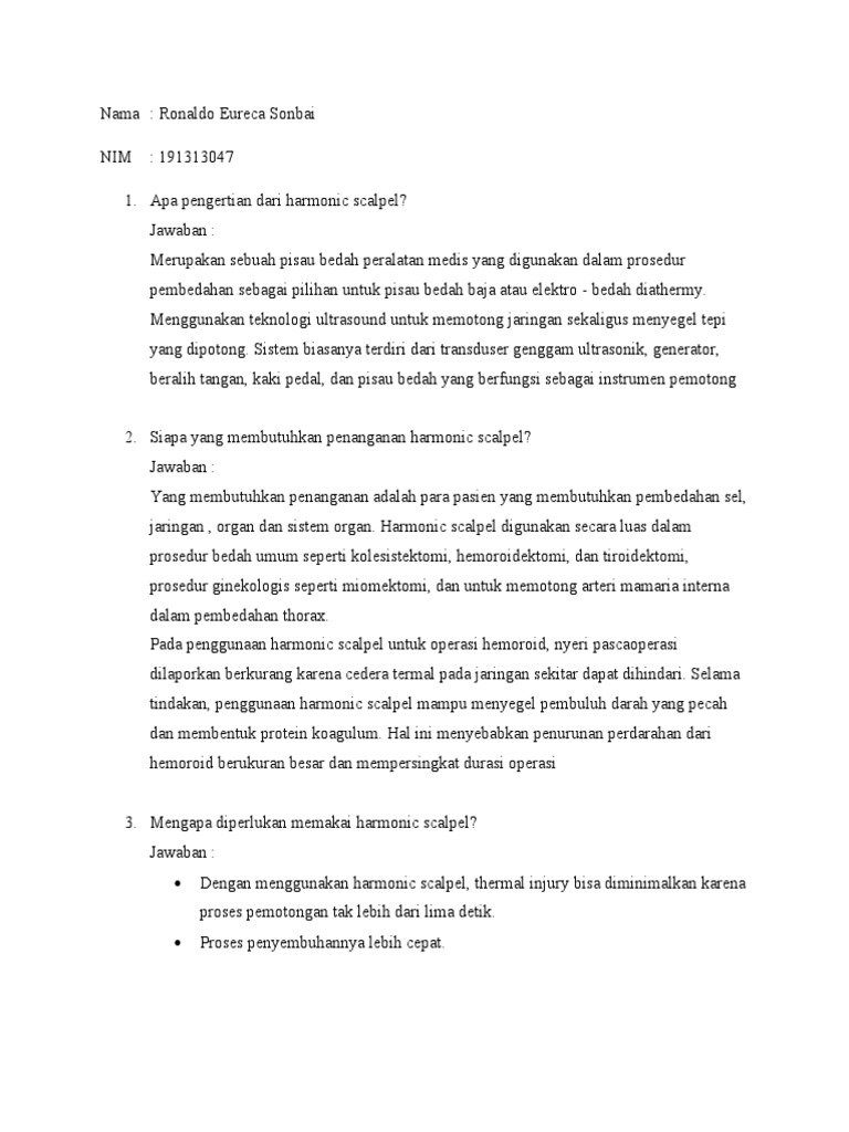 Harmonic Scalpel PDF