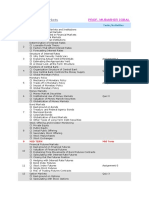 8th Semester Syllabus