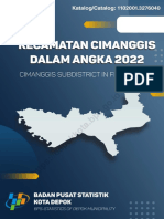 Kecamatan Cimanggis Dalam Angka 2022