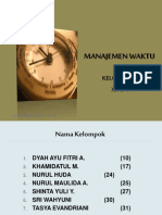 MANAJEMEN WAKTU KELAS XI