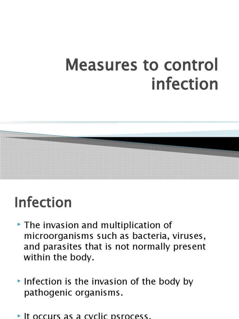 Infection Control | PDF | Infection | Public Health