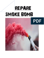 To Prepare Smoke Bomb