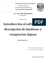 Introducción al software de descripción de hardware y compuertas lógicas