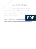 Life Extension Metabolic Pathway Map Alternate