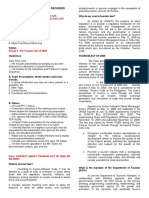 Group 2 - Full Context of Tourism Act of 2009