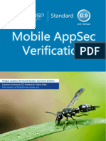OWASP Mobile AppSec Verification Standard v0.9.2