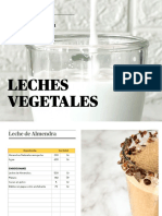 Recetario Leches Vegetales
