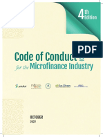 4th Edition Code of Conduct for Microfinance