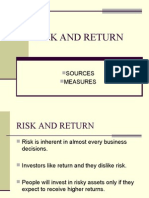 Acb III Risk and Return
